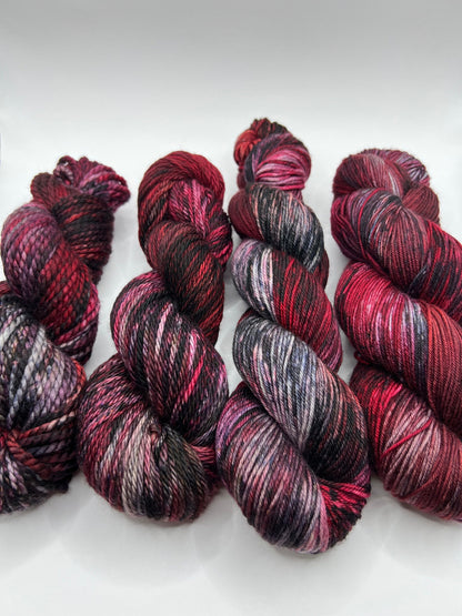 Black Cherry | Hand Dyed Yarn