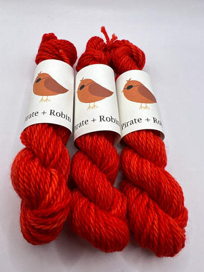 Blood Orange Mini | Superwash Merino Yarn Minis