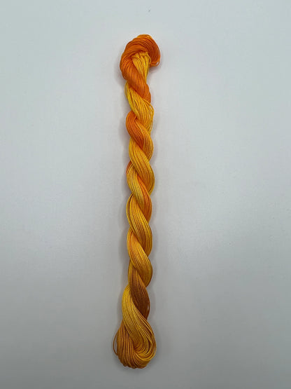 Daffodil | Size 20 Hand Dyed, 6 cord Cordonnet Thread