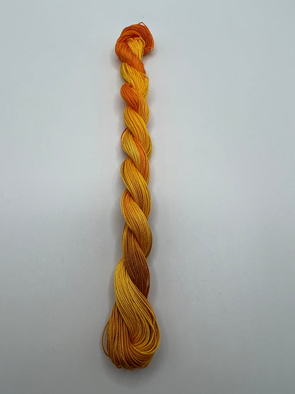 Daffodil | Size 20 Hand Dyed, 6 cord Cordonnet Thread