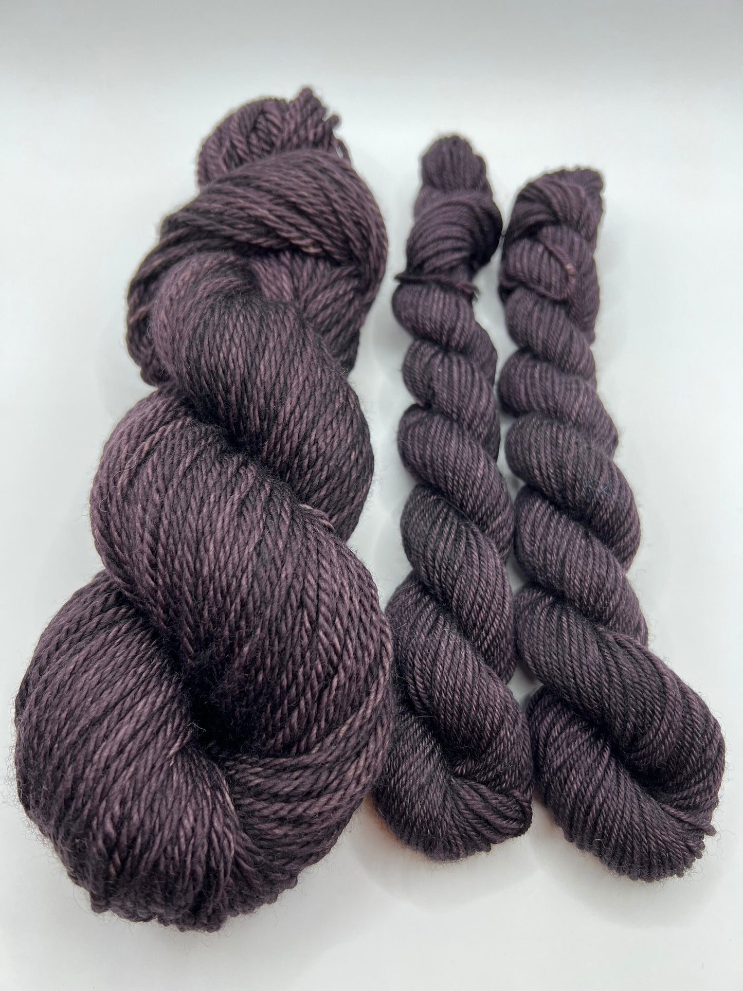 Deep Purple | Hand Dyed Yarn