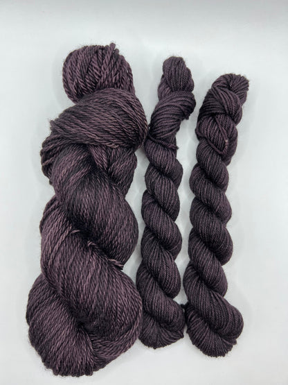 Deep Purple | Hand Dyed Yarn