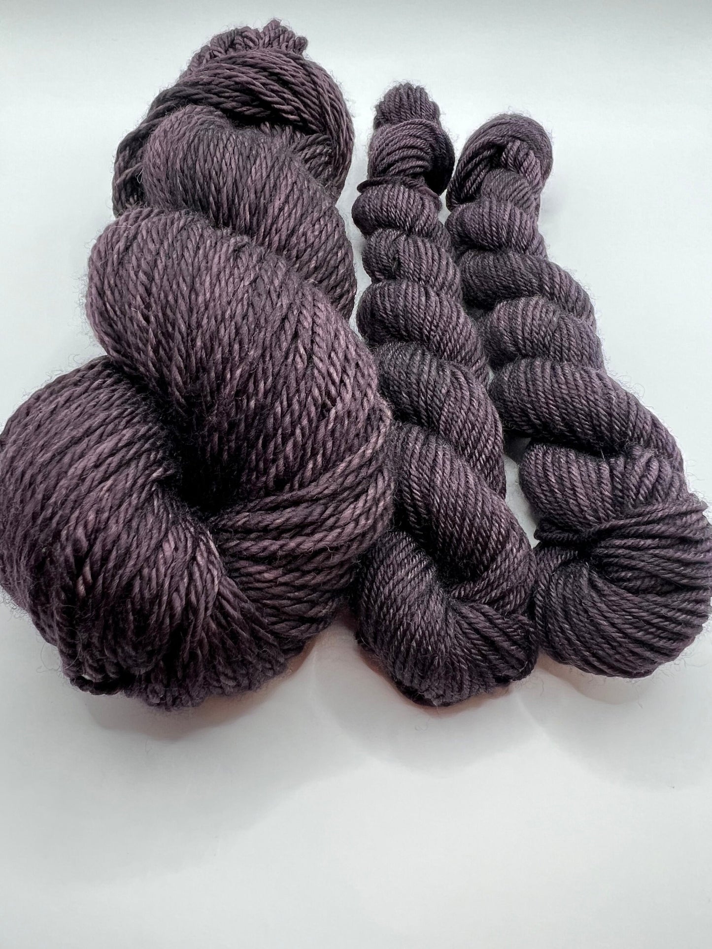 Deep Purple | Hand Dyed Yarn