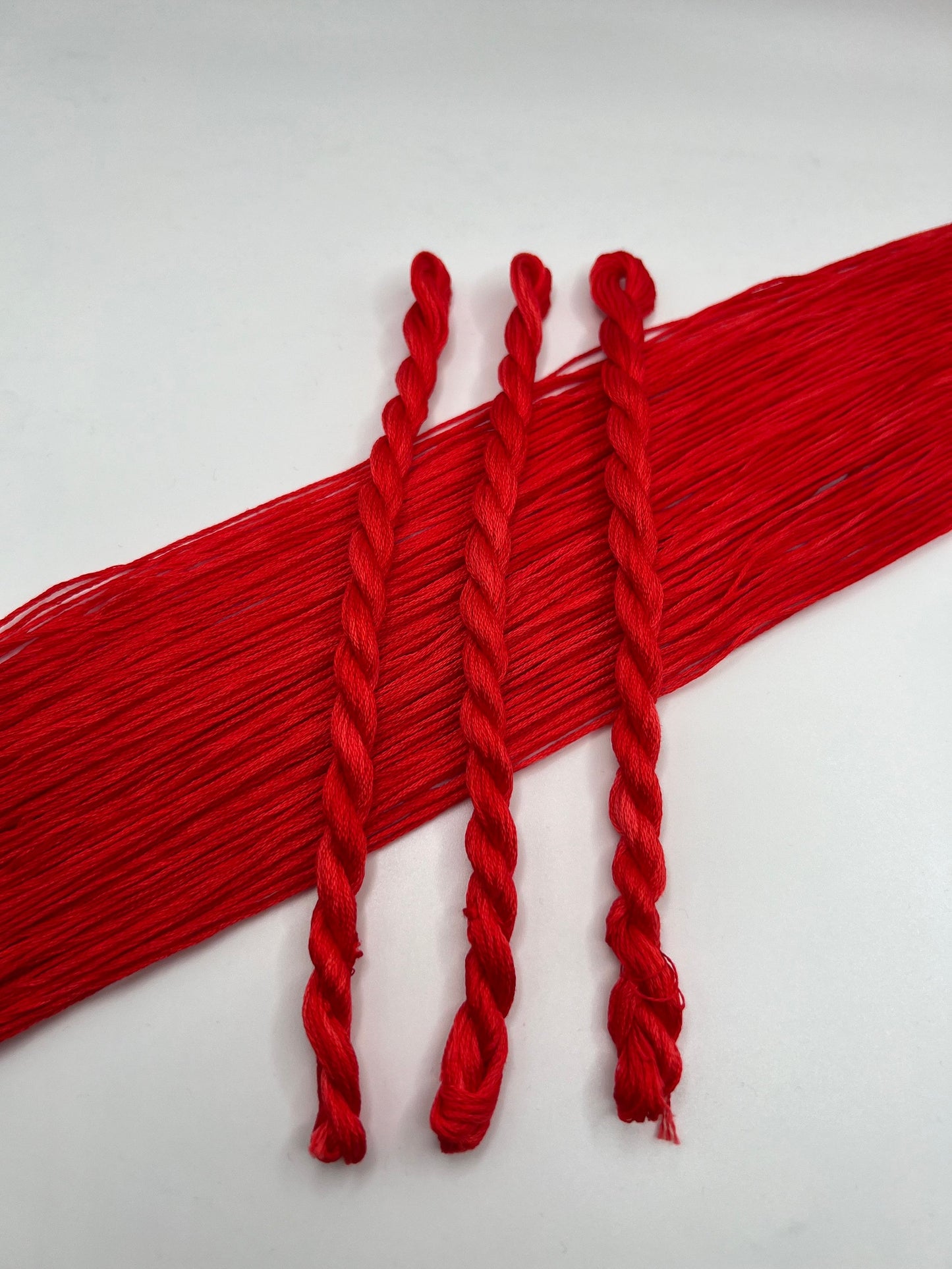 Fireball | Hand dyed, 6 Strand Embroidery Floss