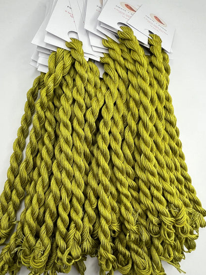 Frog Boots | 6 Strand Silk Embroidery Floss, Hand Dyed