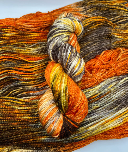 Golden Harvest | Hand Dyed Yarn