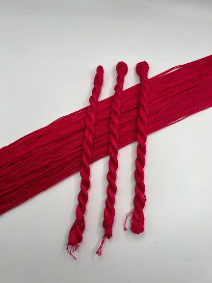 Hibiscus | Hand dyed, 6 Strand Embroidery Floss