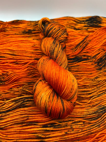 Jack O'Lantern Mini | Superwash Merino Yarn Minis