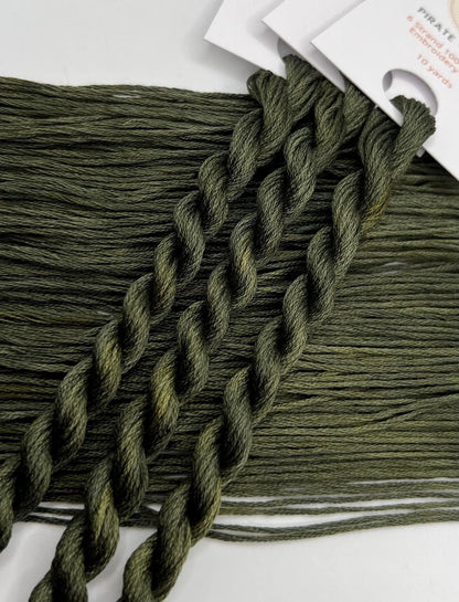 Jungle | Hand dyed, 6 Strand Embroidery Floss