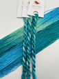 Lagoon | Size 20 Hand Dyed, 6 cord Cordonnet Thread