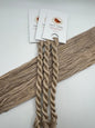 Latte | Size 20 Hand Dyed, 6 cord Cordonnet Thread