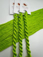 Lime | Size 20 Hand Dyed, 6 cord Cordonnet Thread