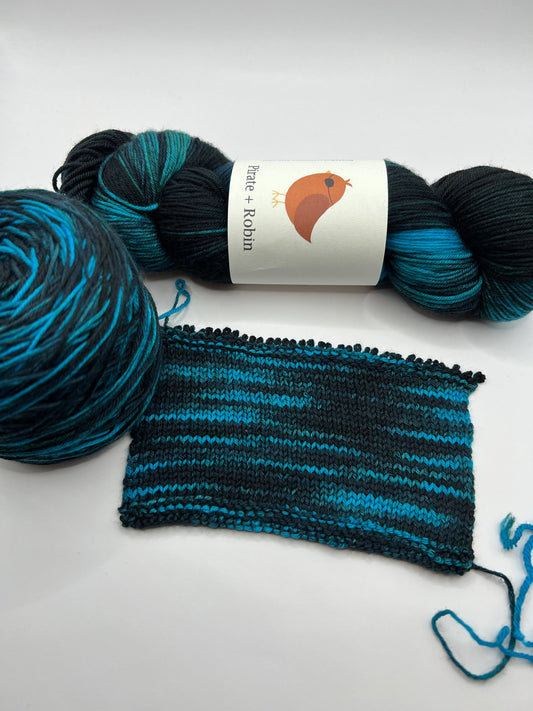 Lunar Night | Hand Dyed Yarn