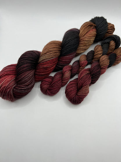 Mahogany Mini | Superwash Merino Yarn Minis