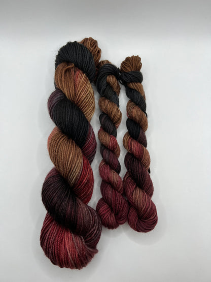 Mahogany Mini | Superwash Merino Yarn Minis