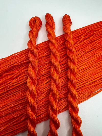 Marmalade | Hand dyed, 6 Strand Embroidery Floss