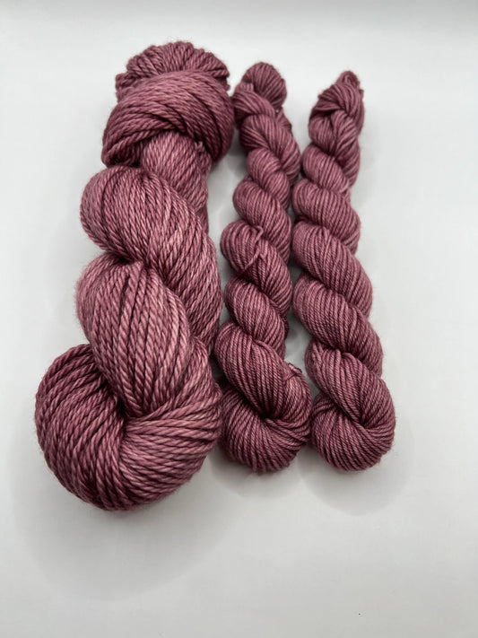 Mauve | Hand Dyed Yarn