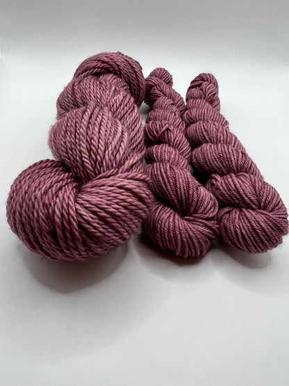 Mauve | Hand Dyed Yarn