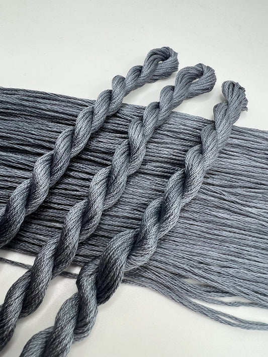 Mist | Hand dyed, 6 Strand Embroidery Floss