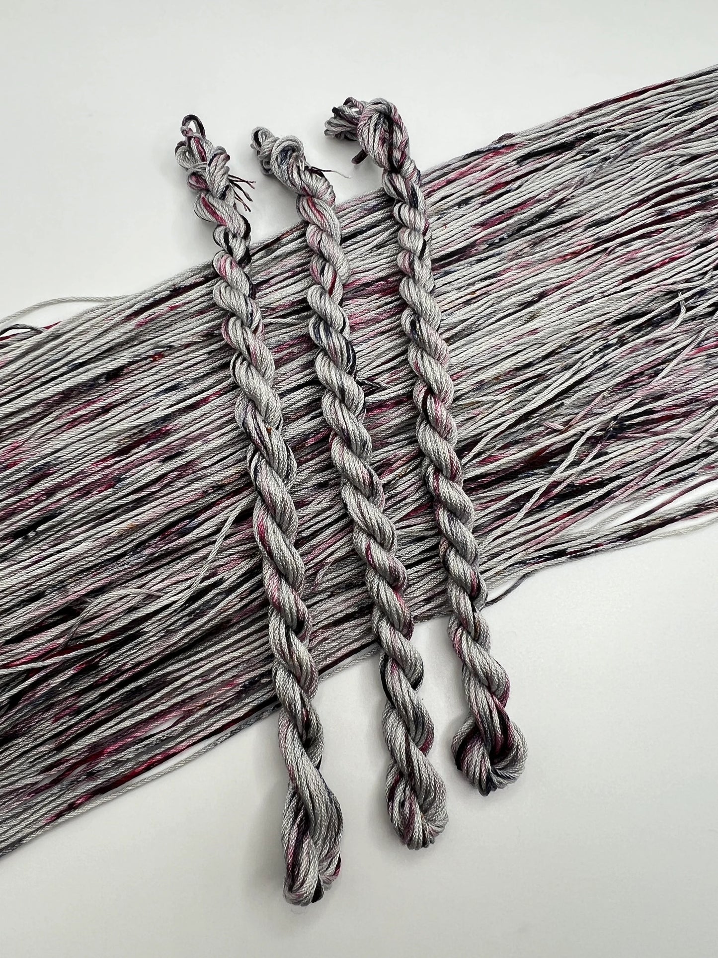 Mystery | 6 Strand Silk Embroidery Floss, Hand Dyed