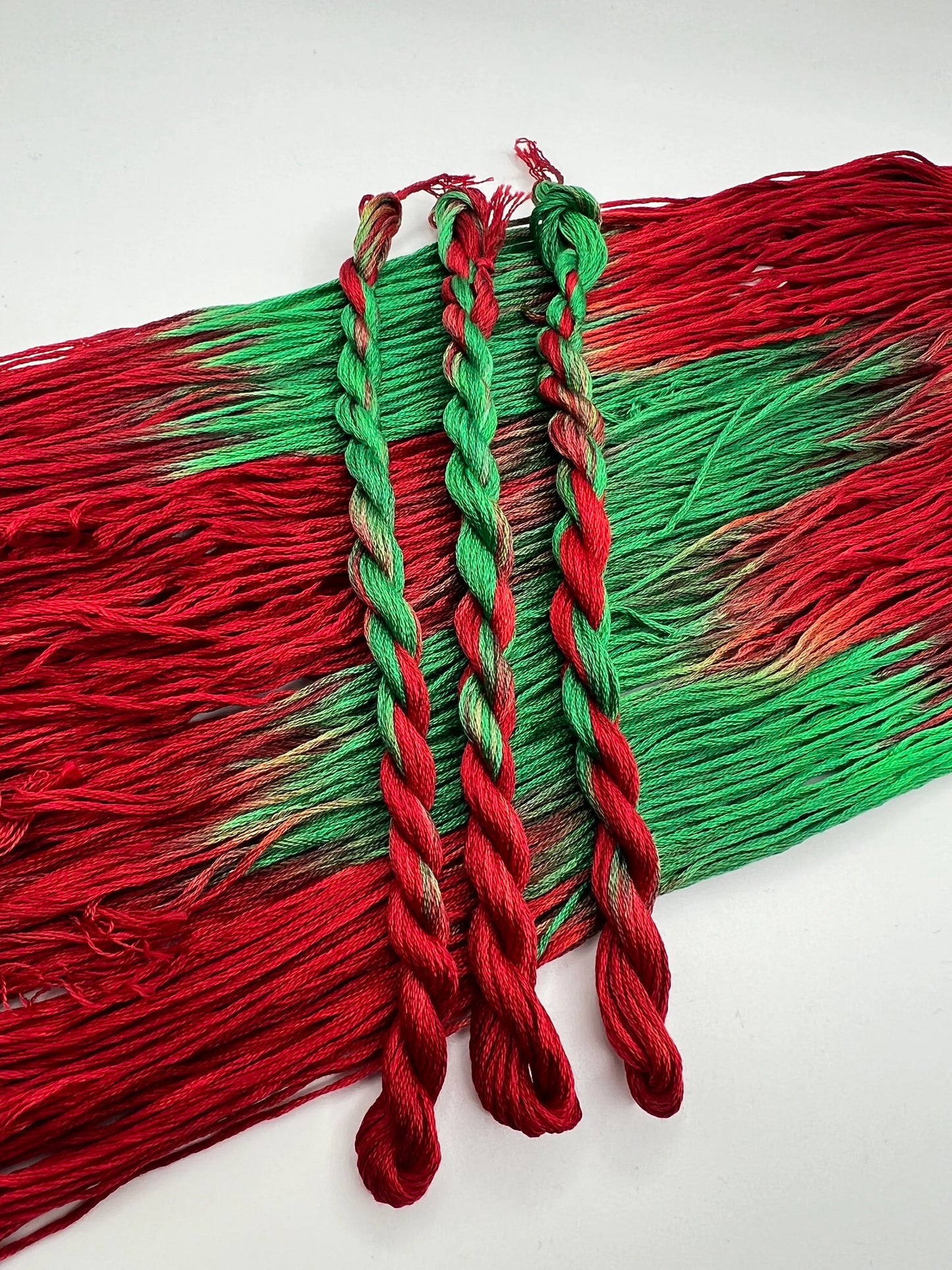 Noel | Hand dyed, 6 Strand Embroidery Floss