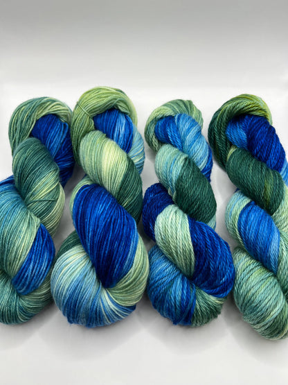 Ocean Horizon Mini | Superwash Merino Yarn Minis