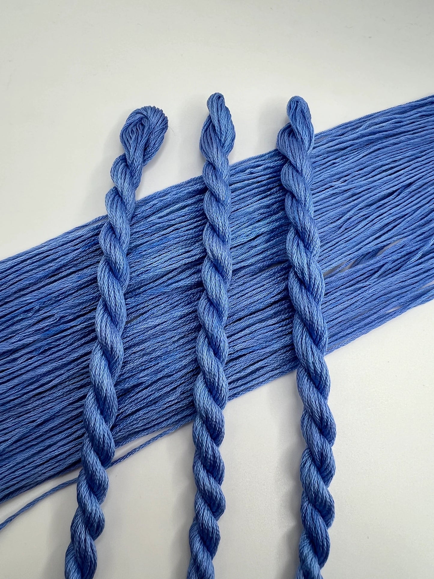 Periwinkle | Hand dyed, 6 Strand Embroidery Floss