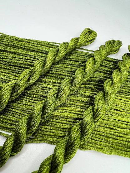 Pickle | Hand dyed, 6 Strand Embroidery Floss