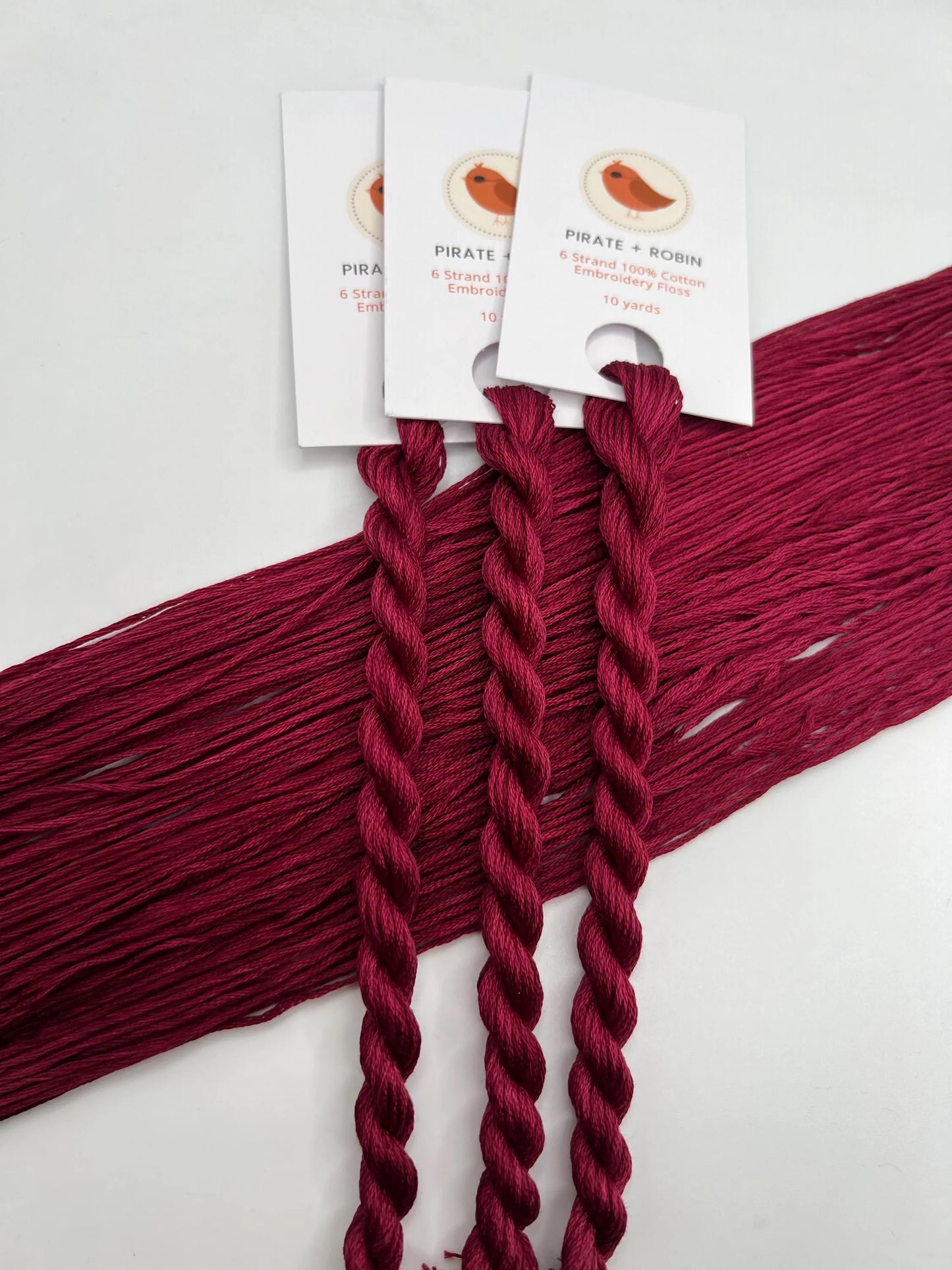 Raisin | Hand dyed, 6 Strand Embroidery Floss