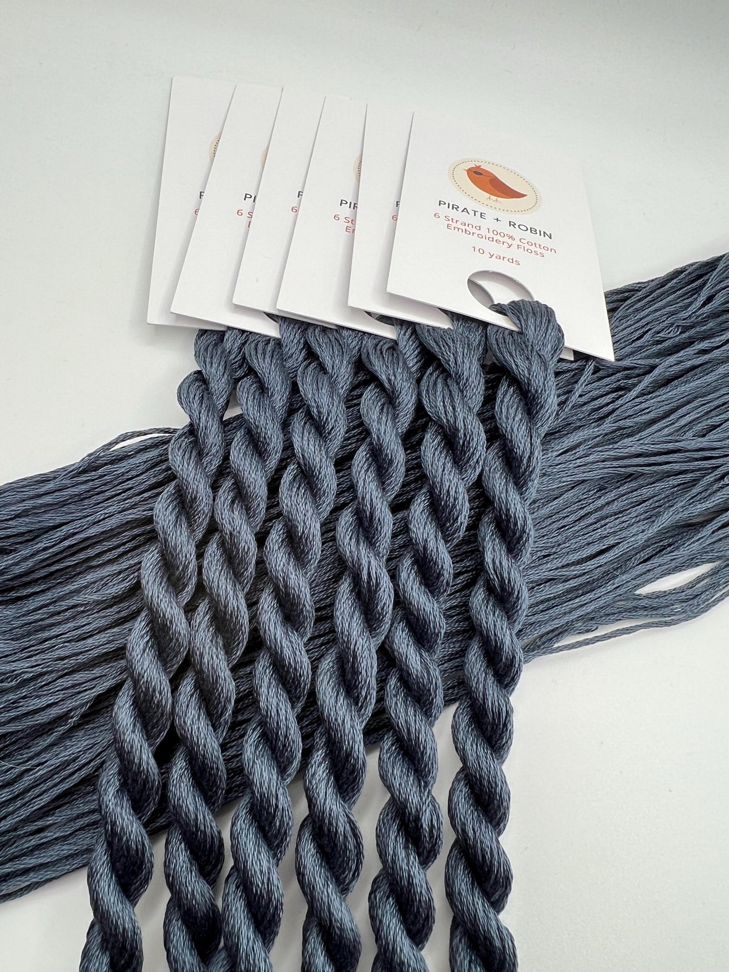 One of a Kind Rosa | Hand dyed, 6 Strand Embroidery Floss