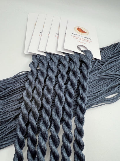 One of a Kind Rosa | Hand dyed, 6 Strand Embroidery Floss