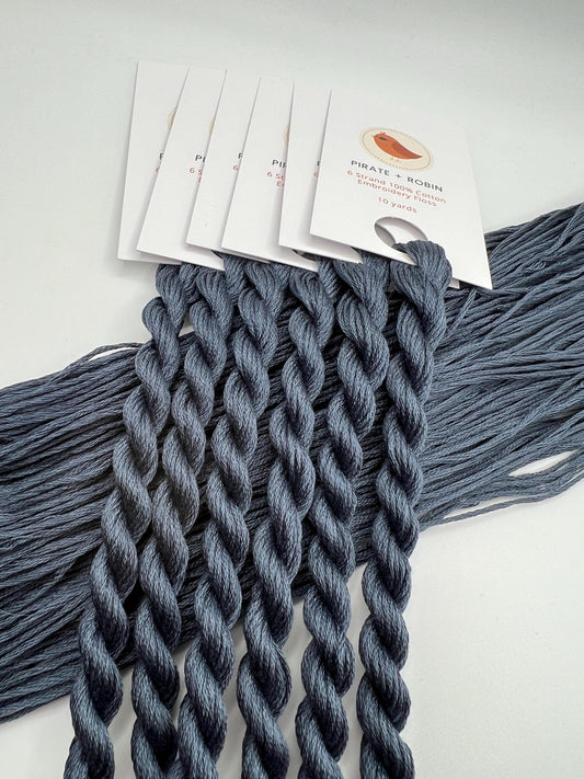 One of a Kind Rosa | Hand dyed, 6 Strand Embroidery Floss