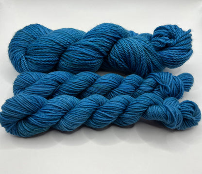 Steel Blue | Hand Dyed Yarn