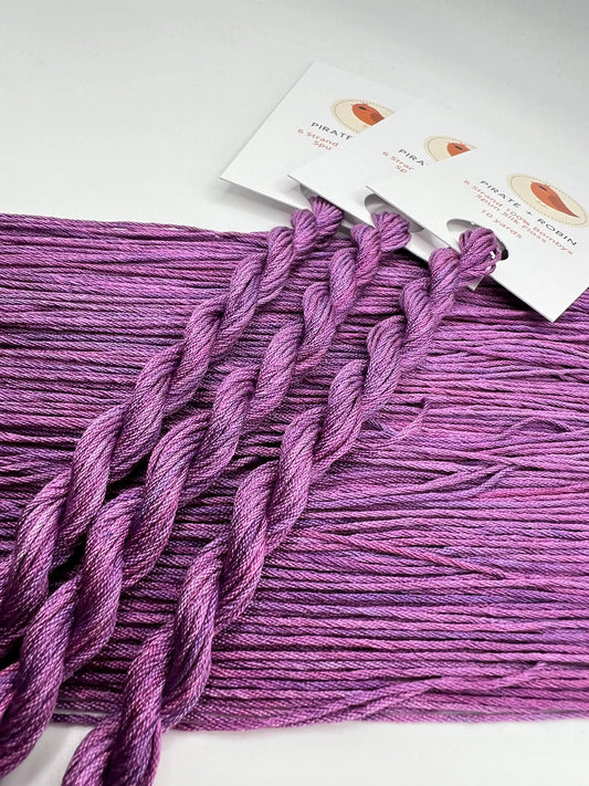 Sugar Plum Fairy | 6 Strand Silk Embroidery Floss, Hand Dyed