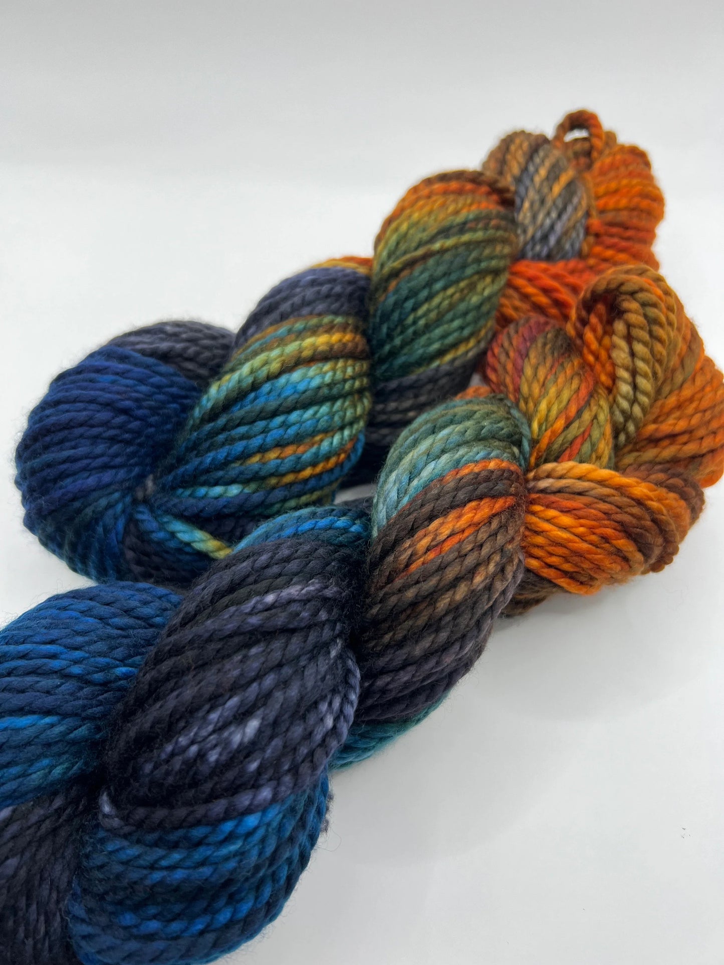 Sunset Blue | Hand Dyed Yarn