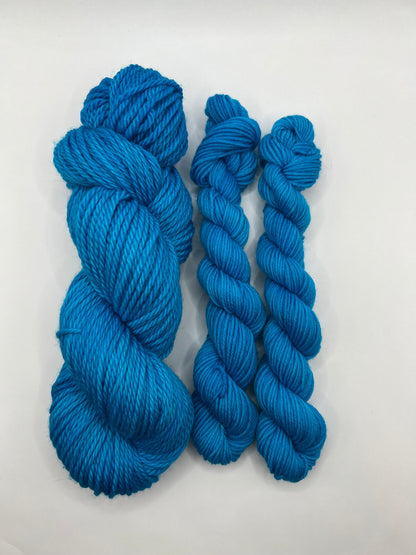 Turquoise Mini | Superwash Merino Yarn Minis