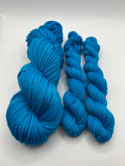 Turquoise Mini | Superwash Merino Yarn Minis