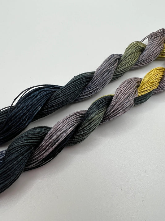 Werewolf | Size 20 Hand Dyed, 6 cord Cordonnet Thread