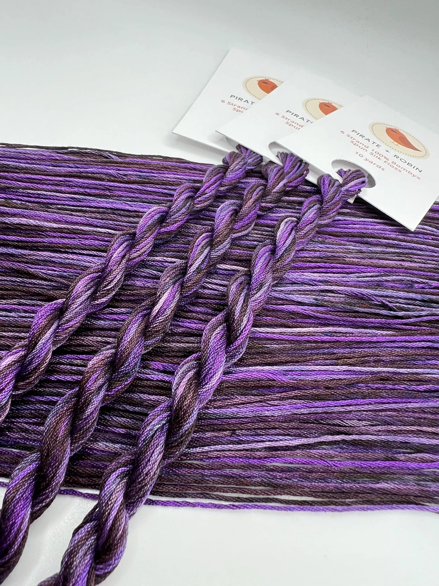 Witches Brew | 6 Strand Silk Embroidery Floss, Hand Dyed